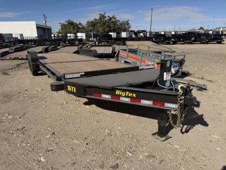 New 2027 Big Tex Trailers 7X24 TILT TRAILER 15.4K WITH SPLIT DECK