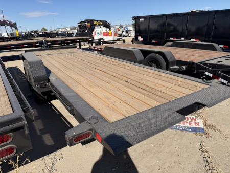 New 2027 Big Tex Trailers 7X20 SUPER-DUTY 8-BEAM TILT TRAILER 17.6K WITH SPLIT DECK