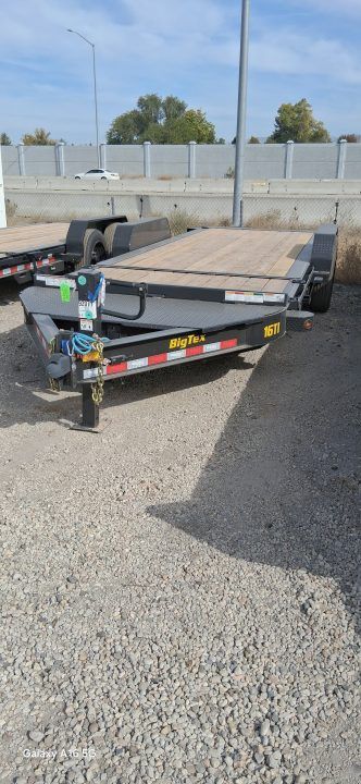 New 2027 Big Tex Trailers 7X20 TILT TRAILER 15.4K WITH SPLIT DECK