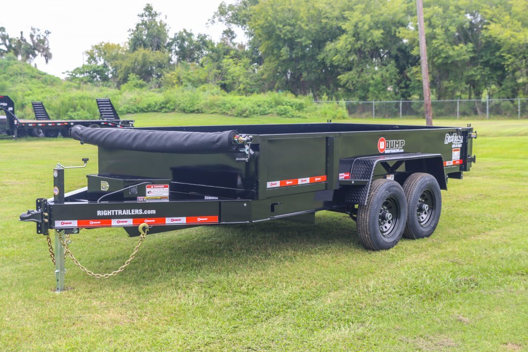 New 2027 7X14 U-Dump Trailer