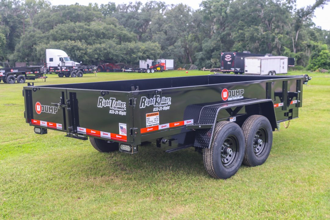 New 2027 7X14 U-Dump Trailer