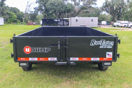 New 2027 7X14 U-Dump Trailer