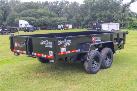 New 2027 7X14 U-Dump Trailer