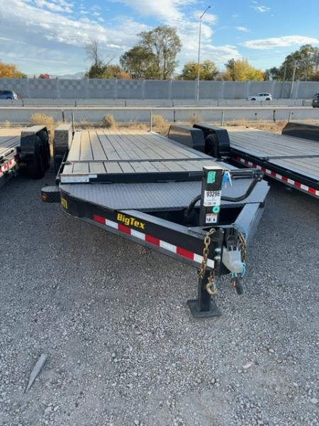 New 2027 Big Tex Trailers 7X20 TILT TRAILER 15.4K WITH SPLIT DECK