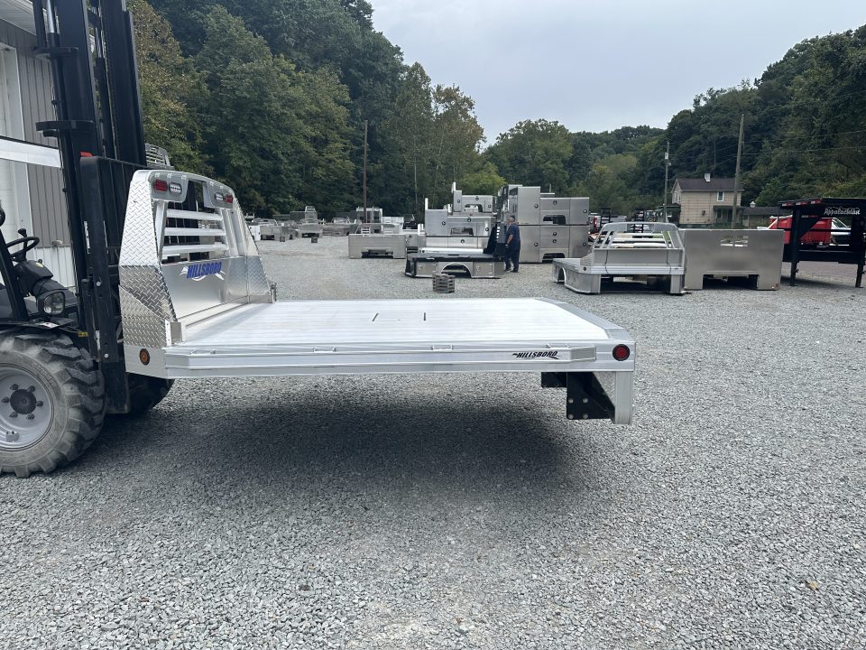 New Hillsboro 2500 Series Aluminum Flatbed, 60'' CA DRW