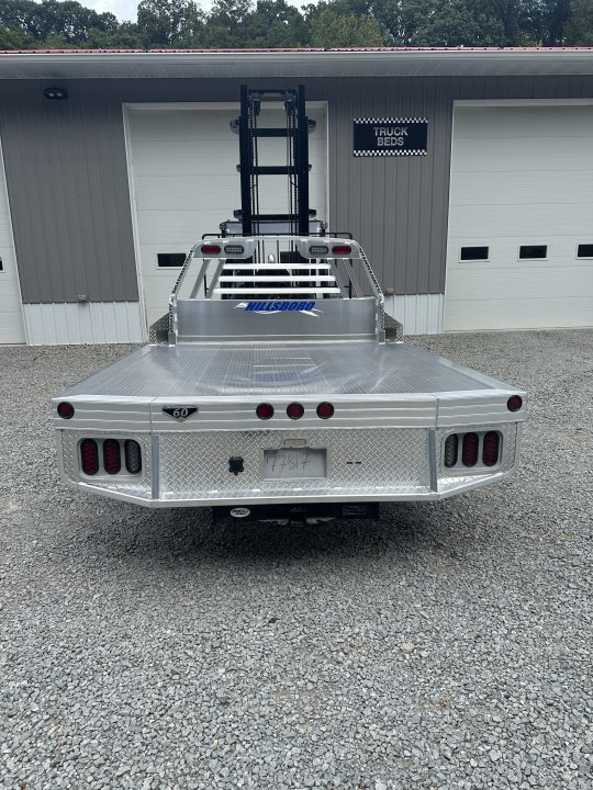 New Hillsboro 2500 Series Aluminum Flatbed, 60'' CA DRW