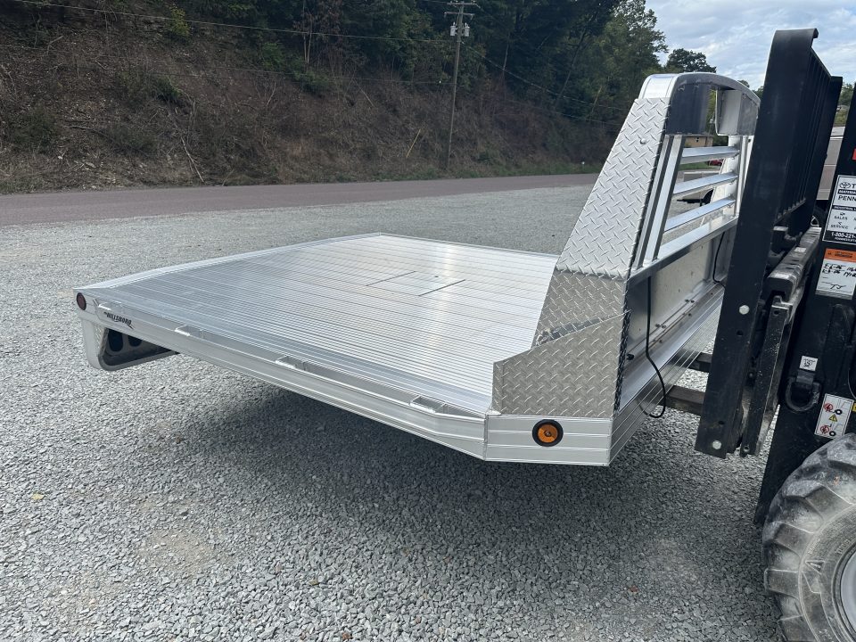 New Hillsboro 2500 Series Aluminum Flatbed, 60'' CA DRW