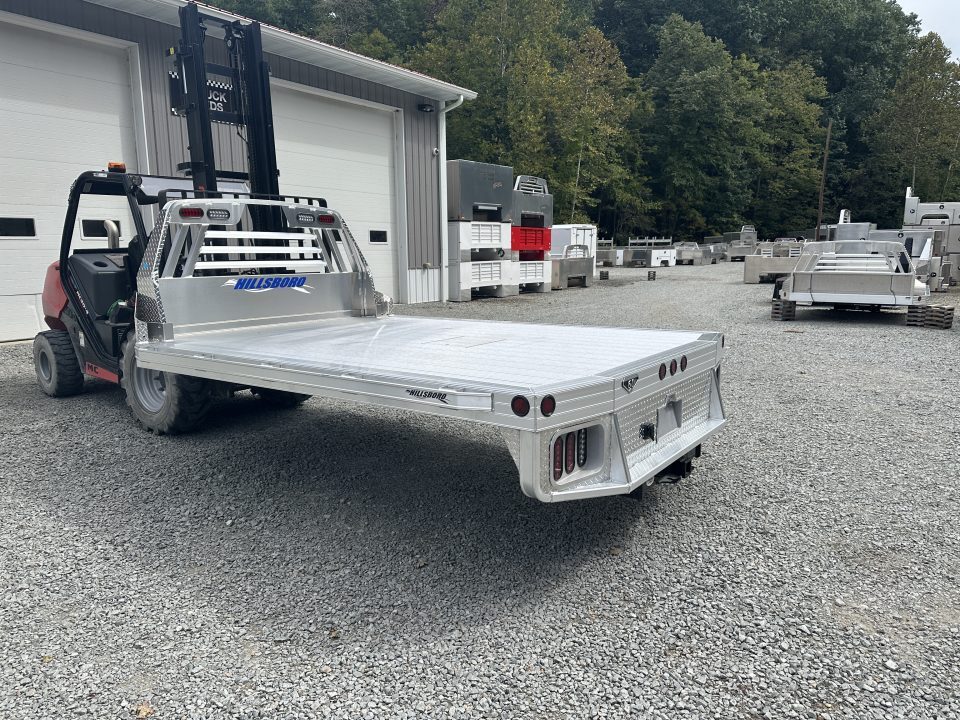 New Hillsboro Hillsboro 2500 Series Aluminum Flatbed, 84'' CA DRW