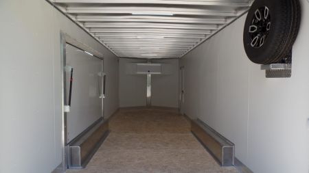 New 2027 Nitro Sport Car Hauler 8.5X24, V nose with Escape Door Car / Racing Trailer