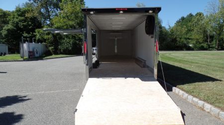 New 2027 Nitro Sport Car Hauler 8.5X24, V nose with Escape Door Car / Racing Trailer