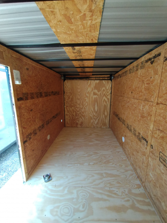 New 2027 Cargo Craft 6 x 12 Enclosed Cargo Trailer White with Blackout Package & 2990GVWR Cargo / Enclosed Trailer