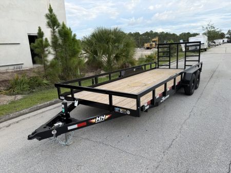 New 2026 H&H Trailers 10K 82X20 Heavy Duty Utility Trailer