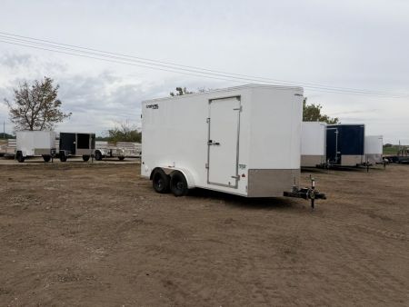 New 2027 Royal Cargo Trailers 7-14-1.5V Enclosed Rear Barn Door 7K GVWR