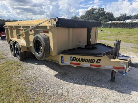 New 2027 Diamond C LPT210 Dump Trailer;ABS BRAKES; WIRELESS REMOTE ; 32” SIDES; 7 GAUGE WALLS AND FLOOR; PACESETTER EDITION; HYDRAULIC JACK