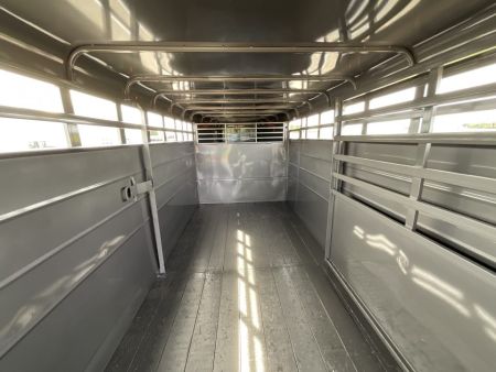 New 2027 S&S Manufacturing 24FT GN LIVESTOCK Stock / Stock Combo Trailer
