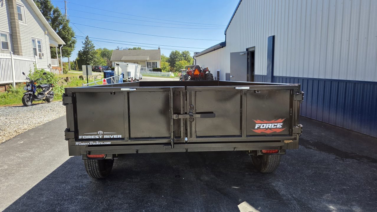 New 2027 Force 6X12TA Dump Trailer