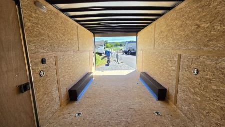New 2027 Cargo Mate EHW8.5X20TA Contractor