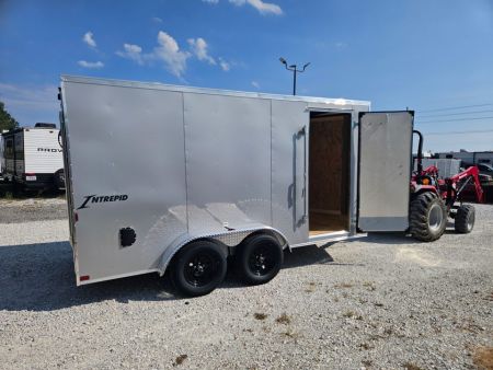 New 2027 Homesteader Trailer 7x14 TA, 6'5  interior height, .080 ACP, Intrepid series with translucent roof Cargo / Enclosed Trailer