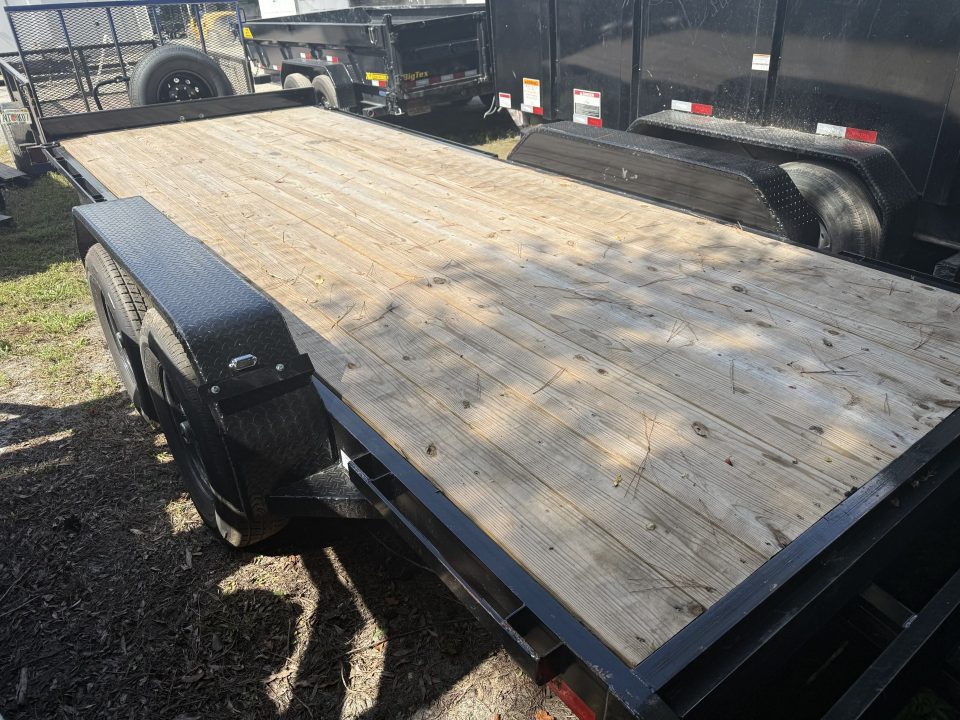 Used USED 2026 EQ2014B TEXAS TRAILERS 6'10" X 20' 14,000# GVWR EQUIPMENT TRAILER