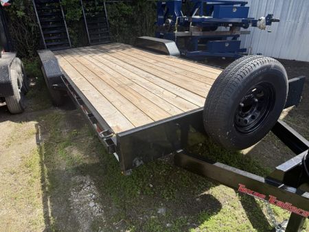 Used USED 2026 EQ2014B TEXAS TRAILERS 6'10" X 20' 14,000# GVWR EQUIPMENT TRAILER