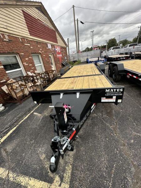 New 2027 RICE TRAILERS TILT PTHDEC22 82X22 TA Partial Tilt (GVW:16000) BLACK