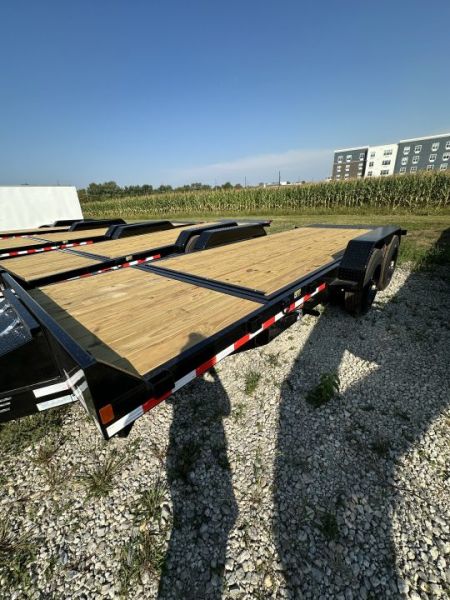 New 2027 RICE TRAILERS TILT PTHDEC20 82X20 TA Partial Tilt (GVW:16000) BLACK