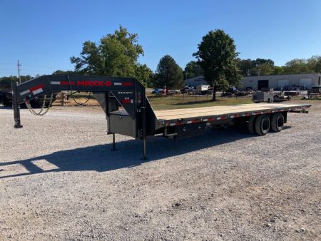 New 2027 MAXX-D 102x32 TANDEM 25K GN FULL TILT W/ HYDROJACKS & WIRELESS REMOTE Tilt Trailer