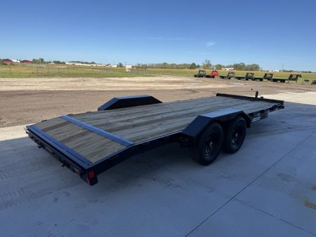 New 2020 LIBERTY LC10KA - 10K Angle Car Hauler 82  Wide Deck Equipment Trailer