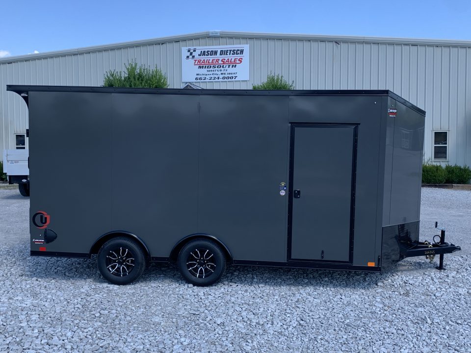 New 2027 United Trailers UJ-8.516TA35 ENCLOSED CARGO TRAILER
