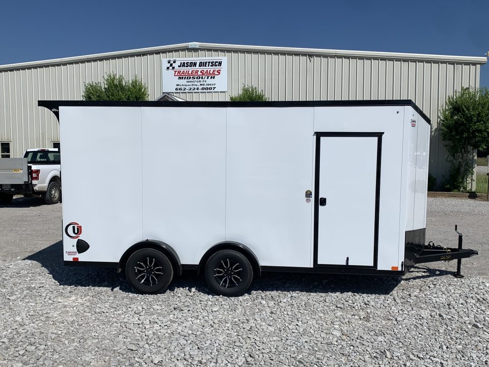 New 2027 United Trailers UJ-7.516TA35-8.5 ENCLOSED CARGO TRAILER
