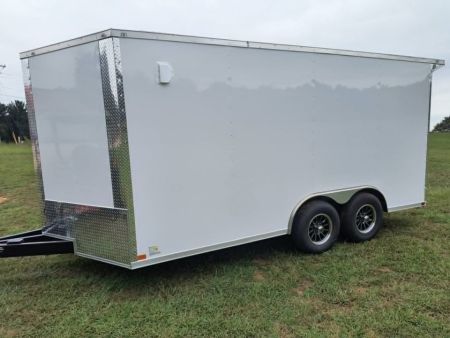 New 2027 Choice Cargo 8.5x16 10K Tandem Axle Enclosed Car Hauler Car / Racing Trailer