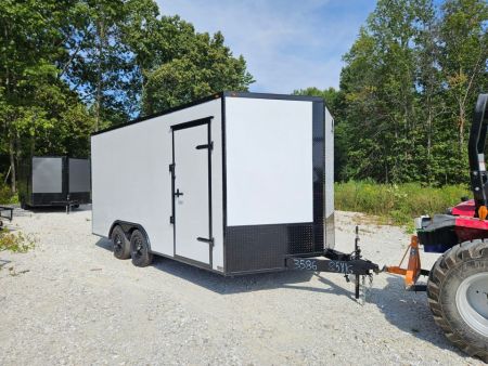 New 2027 Mammoth 8.5x16 TA, 7' interior height, 3.5k axles, .080 polycore Cargo / Enclosed Trailer