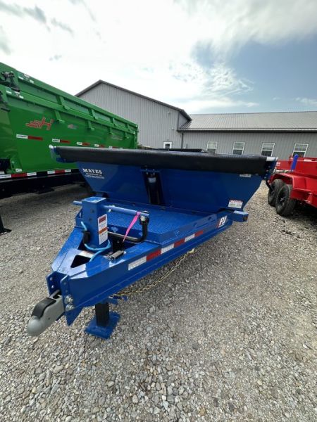 New 2027 PJ Trailers DT1162 Dump Trailer 83X16 TA TELESCOPIC 24  SIDES (GVW:15400) JET BLUE