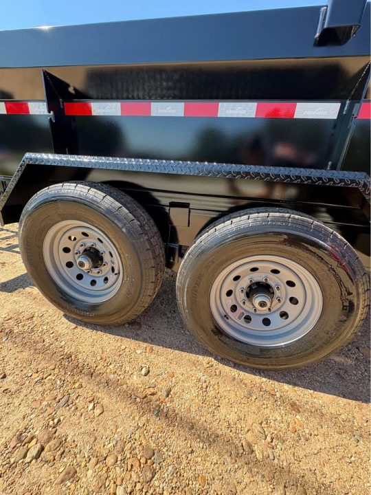 New 2027 Hawke Trailers 7X14 14K Low Pro Dump Trailer