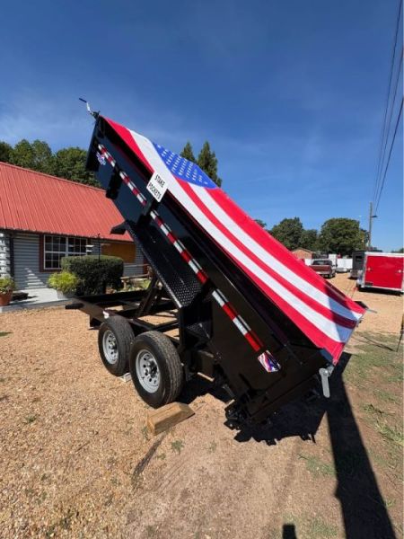 New 2027 Hawke Trailers 7X14 14K Low Pro Dump Trailer