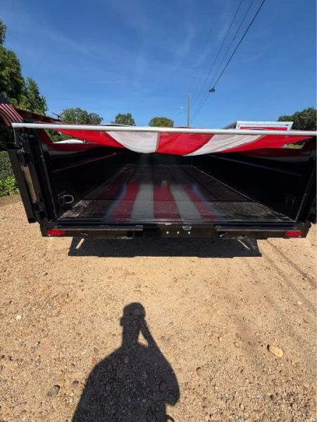 New 2027 Hawke Trailers 7X14 14K Low Pro Dump Trailer