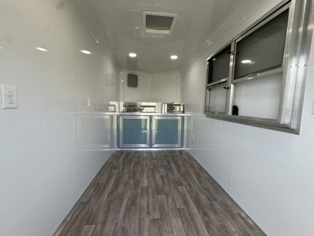 New 2026 Quality Cargo 6x12 POLAR BLUE Concession