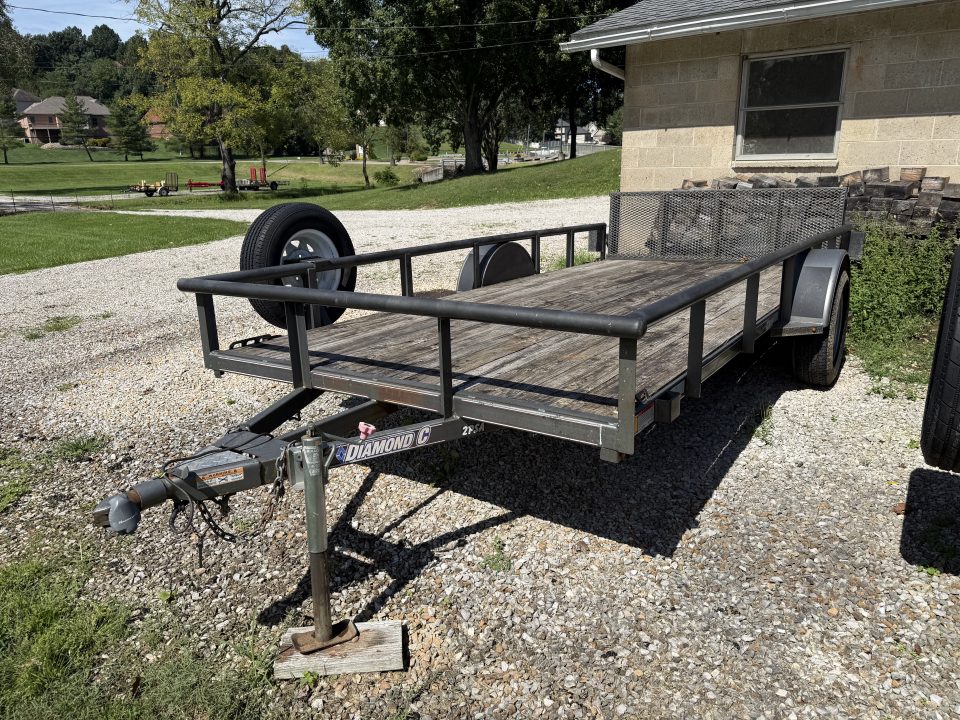 Used 2016 Diamond C Trailers 2PSAL 14X77 *For Rent* Utility Trailer