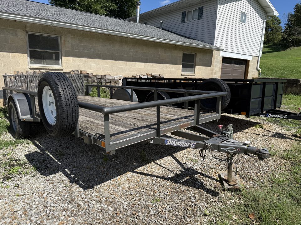 Used 2016 Diamond C Trailers 2PSAL 14X77 *For Rent* Utility Trailer