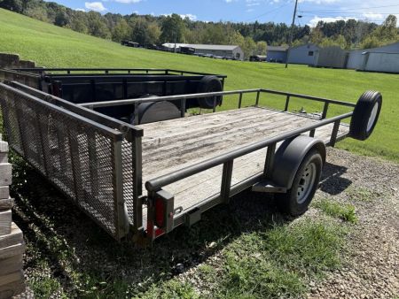 Used 2016 Diamond C Trailers 2PSAL 14X77 *For Rent* Utility Trailer