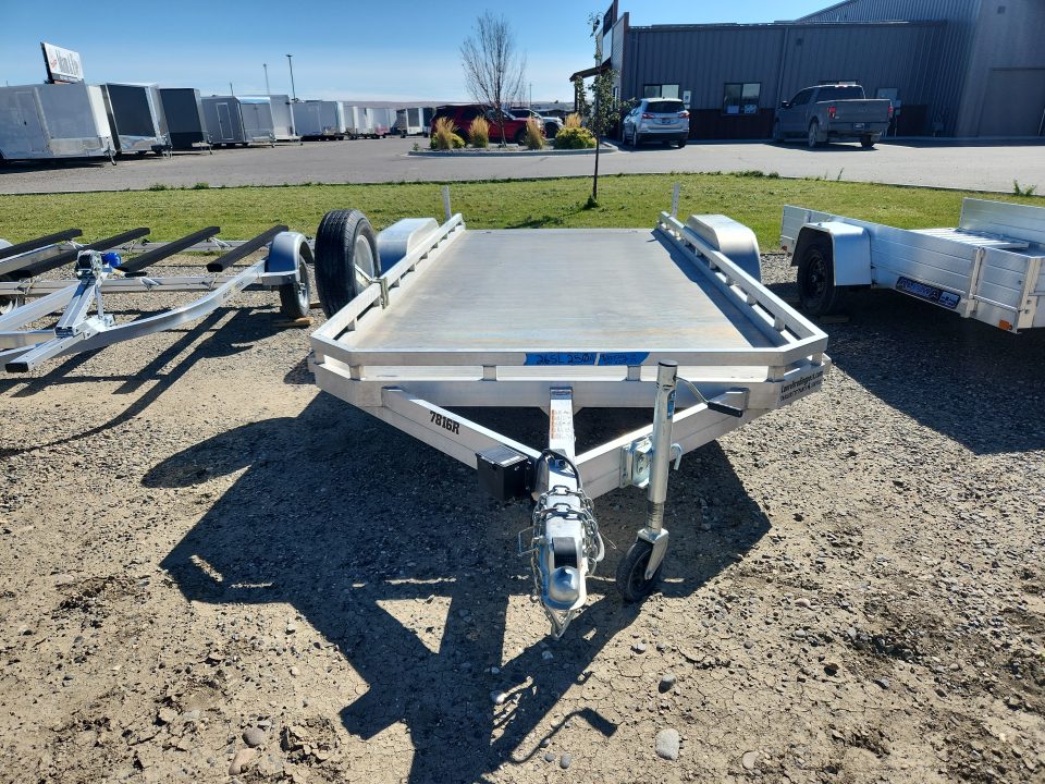 Used 2024 Aluma 7816R Utility Trailer