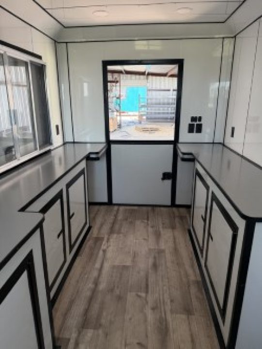 New 2026 Quality Cargo 7x14 White Coffee Trailer Concession
