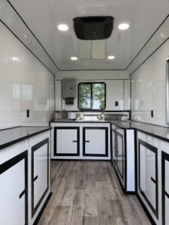 New 2026 Quality Cargo 7x14 White Coffee Trailer Concession