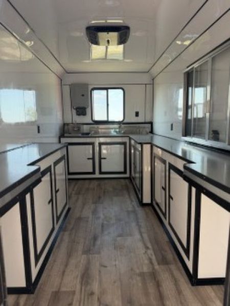 New 2026 Quality Cargo 7x14 White Coffee Trailer Concession
