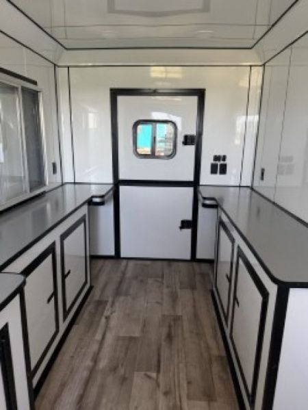 New 2026 Quality Cargo 7x14 White Coffee Trailer Concession