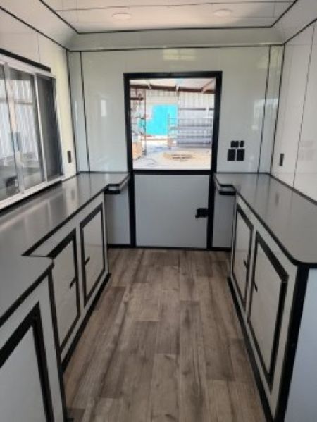 New 2026 Quality Cargo 7x14 White Coffee Trailer Concession