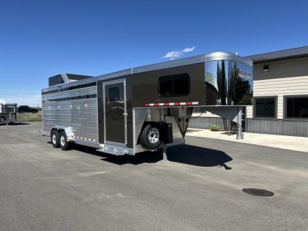 New 2027 Cimarron Lonestar 24' Stock Combo with Dual Man Doors