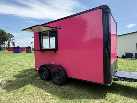 New 2026 Quality Cargo 7x12 Concession