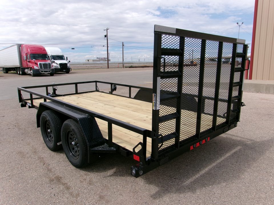 New 2026 Load Trail 83x14 Tandem Utility w/ 4' Ramp Gate 7k