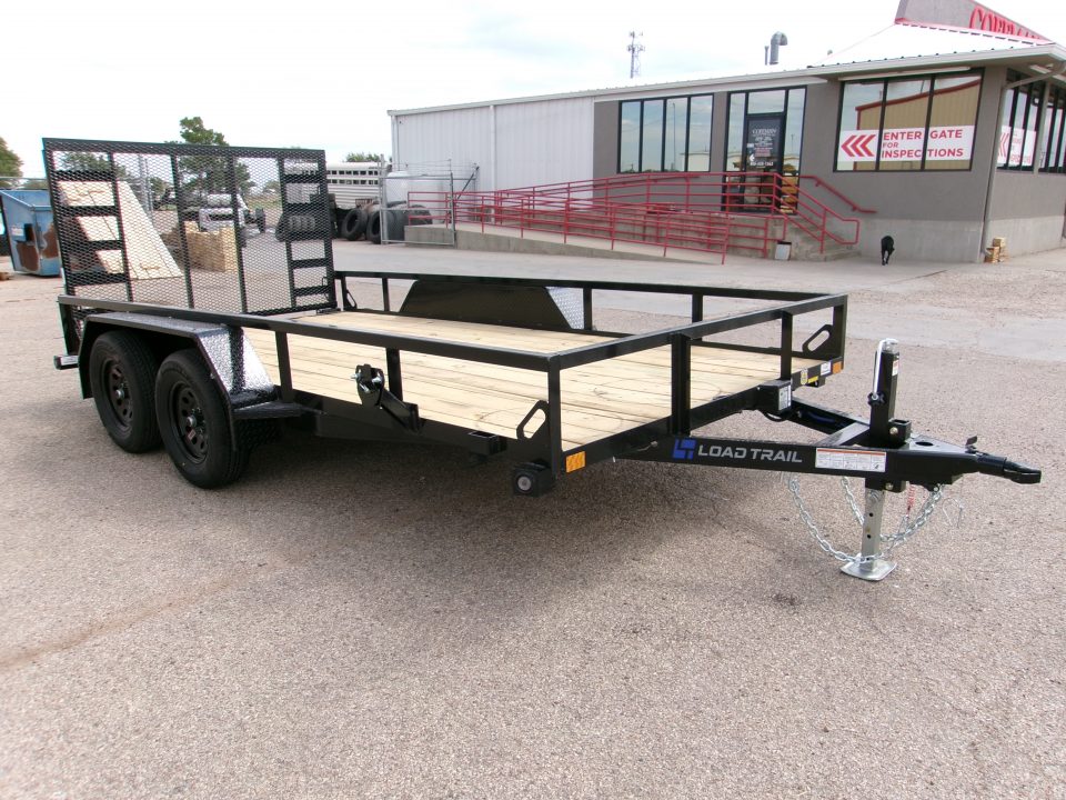 New 2026 Load Trail 83x14 Tandem Utility w/ 4' Ramp Gate 7k